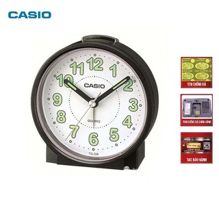 Đồng hồ để bàn Casio TQ-228-1DF báo thức ( 8.6 cm )