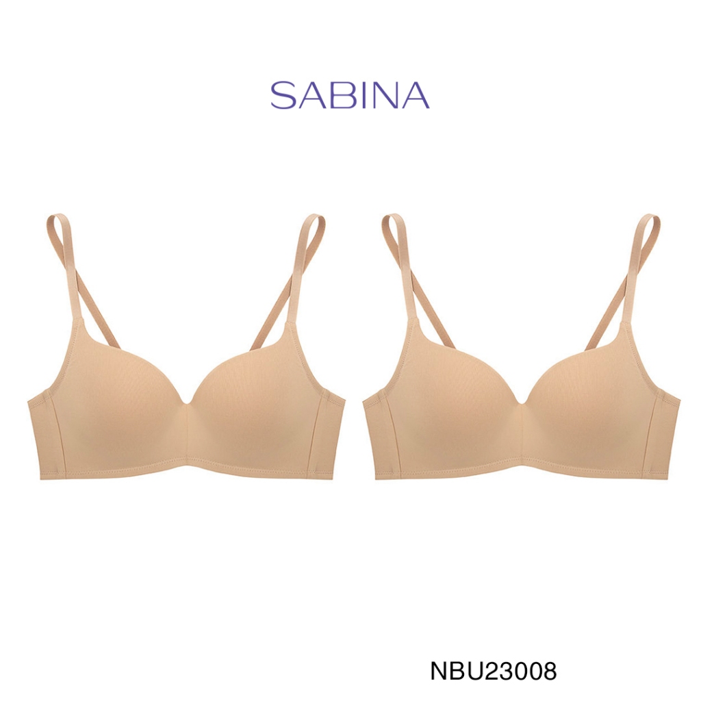 Combo 2 Áo Lót Không Gọng Mút Đệm Mỏng Vừa Basic Pretty Perfect By Sabina NBU23008 (Tương tự SBXU8301)