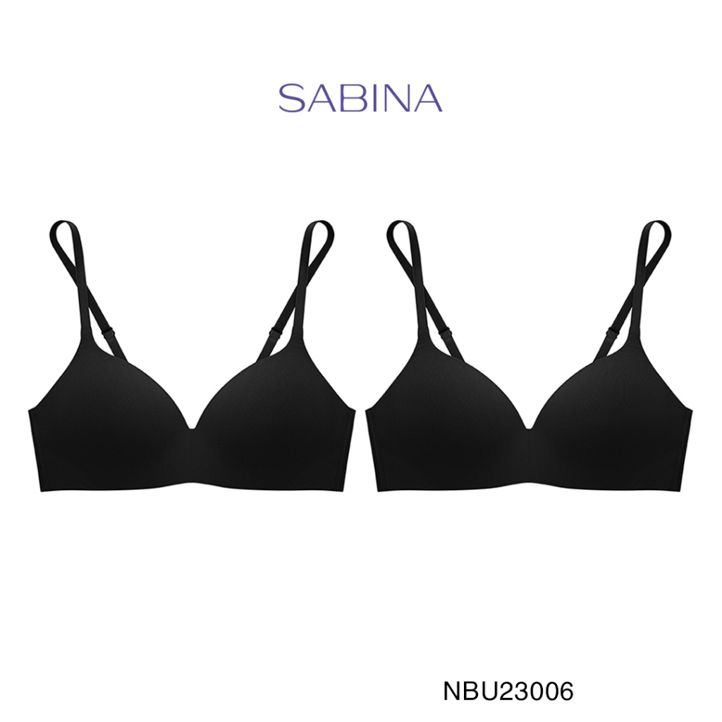 Combo 2 Áo Lót Không Gọng Không Viền May Mút Mỏng Trơn Thời Trang Pretty Perfect By Sabina NBU23006 (Tương tự SBXU8310)