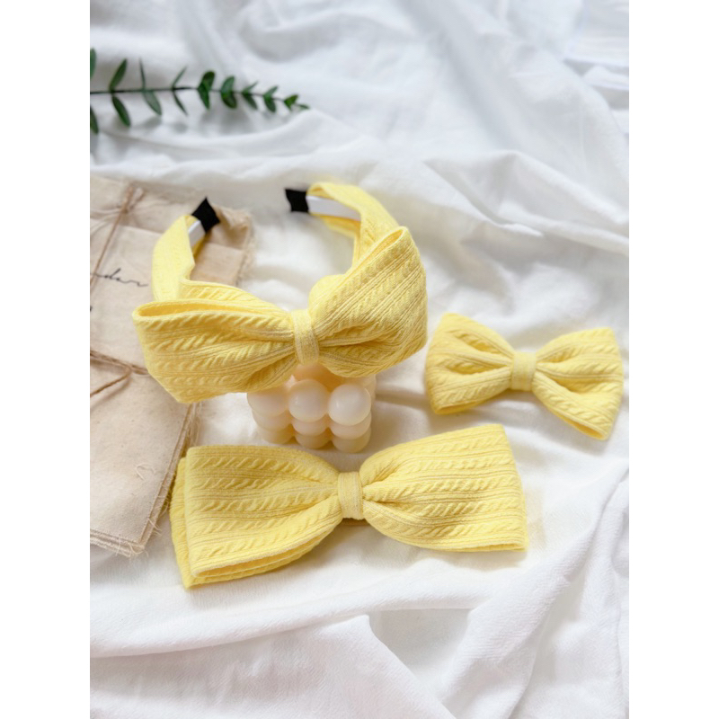 Dear.Nini - Bờm/turban chất len Hàn Quốc. Nguyên liệu nhập Hàn.