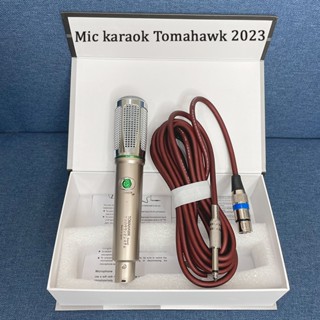 Micro karaoke dây Tomahawk 2023 đời mới thích hợp loa kéo, âm li, vang- Mic dây nhỏ gọn dễ dùng âm thanh cho tiếng trong