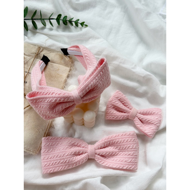 Dear.Nini - Bờm/turban chất len Hàn Quốc. Nguyên liệu nhập Hàn.