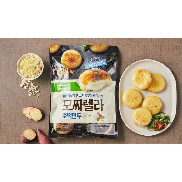 Bánh Xếp HoTeok Nhân Phô Mai Mozzarella 600g hấp dẫn