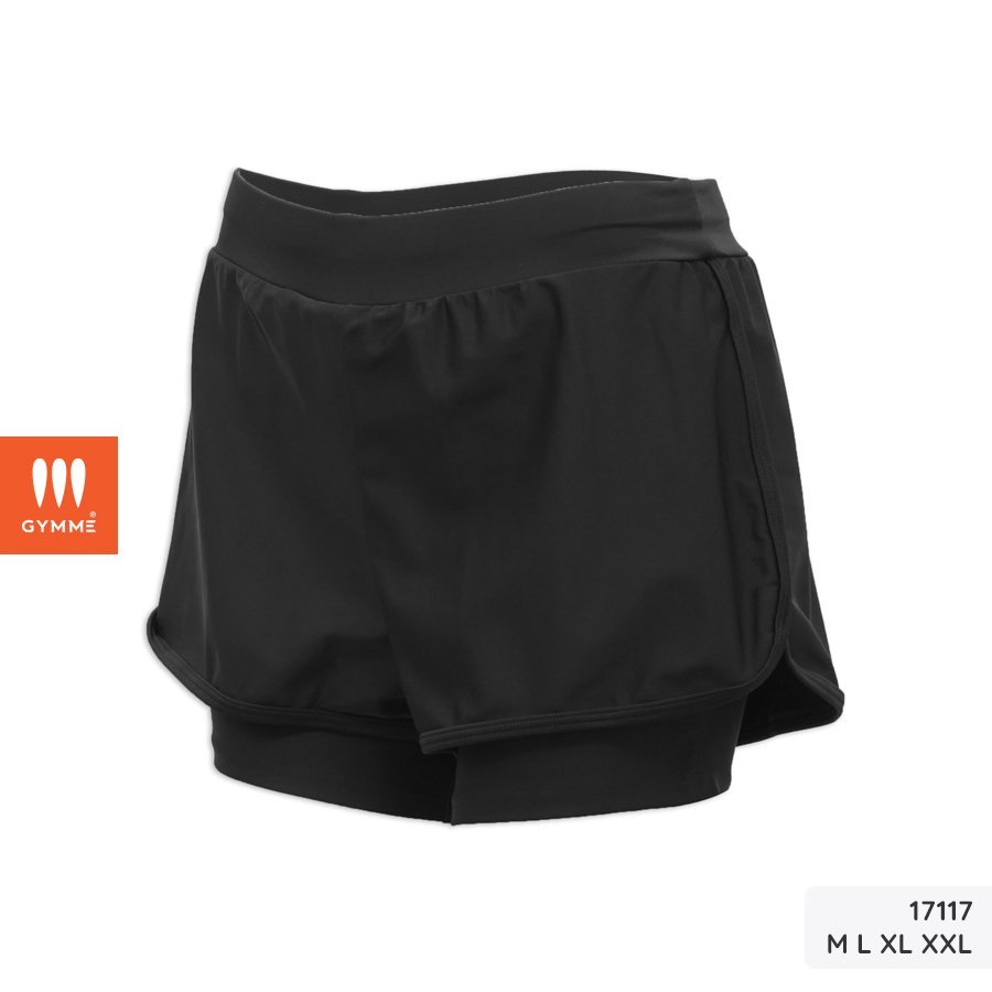Đồ bơi nữ bikini short bikini bơi nữ 2 lớp gymme - 17117
