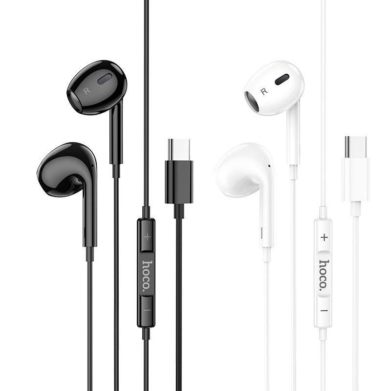 Tai nghe có dây type c HOCO có micro đàm thoại thiết kế chống đau tai samsung xiaomi oppo