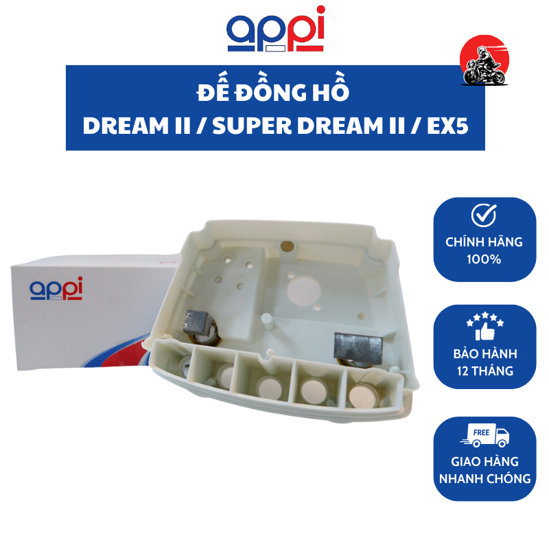 Đế đồng hồ Appi cho Honda Dream II / Super Dream II / EX5