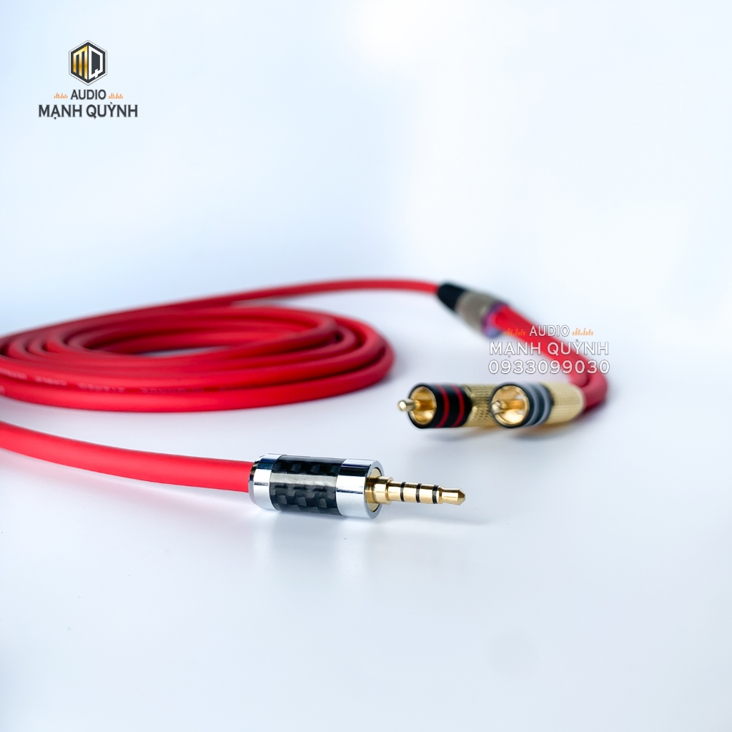 Dây Livestream/ Thu Âm từ Mixer, Amply, Loa Kéo ... vào điện thoại, ip, tab, laptop, mb ...