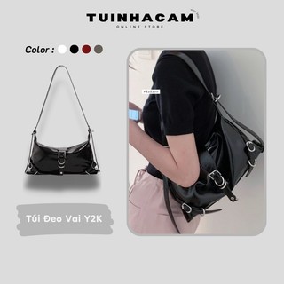 Túi xách kẹp nách nữ Tuinhacam túi Y2K đeo vai đeo chéo sức chứa lớn thời trang cao cấp phong cách Hàn Quốc - TNC017