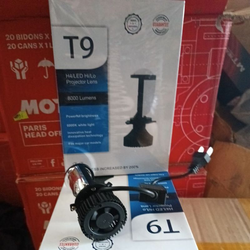 Bóng đèn led bị cầu T9 dùng cho xe máy oto chân đèn H4 bảo hành 1 năm tặng nháy hậu Audi