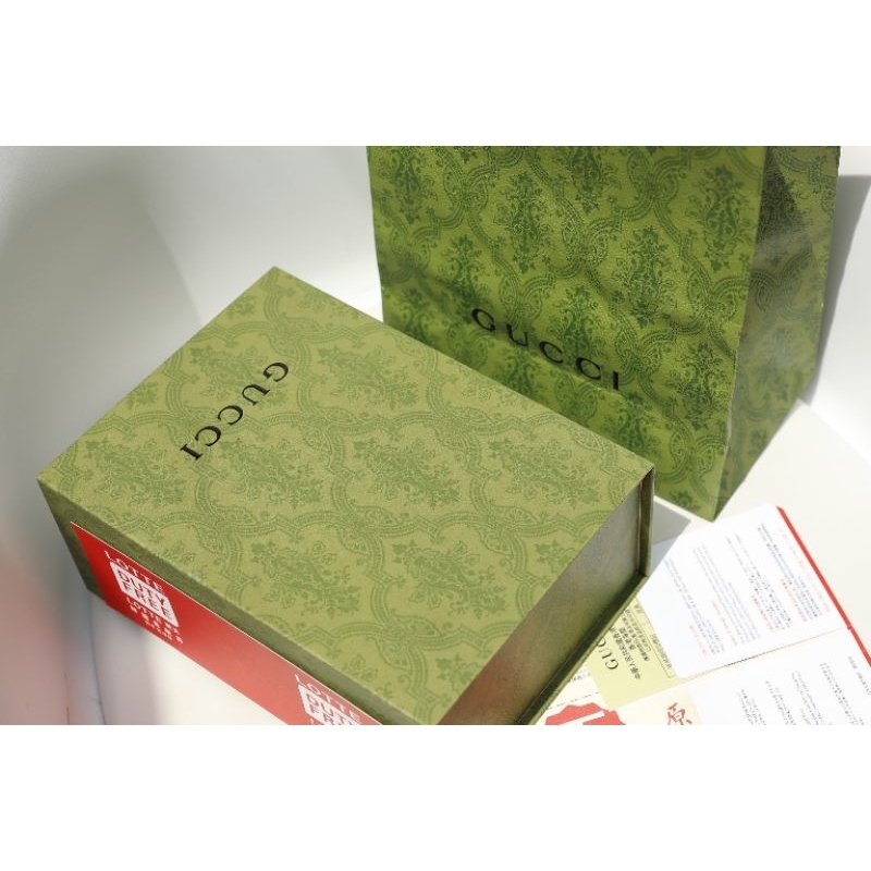 Túi xách nữ G/C BLONDIE sz21cm da thật 100%viền nâu cực đẹp kèm hộp nam châm 2 lớp