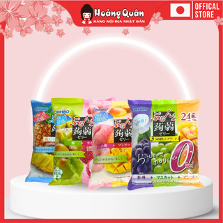 Thạch Rau Câu Trái Cây Orihiro 1 Gói x 12 Miếng - Đồ ăn vặt | Hoàng Quân - Hàng Nội Địa Nhật