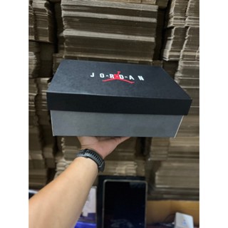 CONBO 5 HỘP ĐỰNG GIÀY, DÉP NIKE JORDAN CHÍNH HÃNG MÀU XÁM ĐEN NHIỀU SIZE