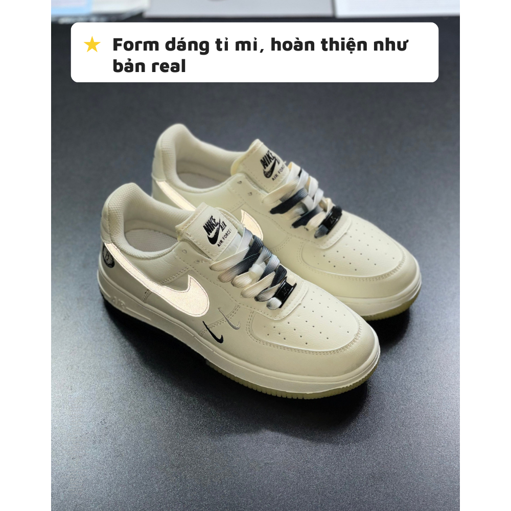 Giày thể thao nam nữ đẹp sneaker trắng a.f1 âm dương chữ B hot nhất 2023 đi chơi đi học đi làm đám cưới giá rẻ Laylani
