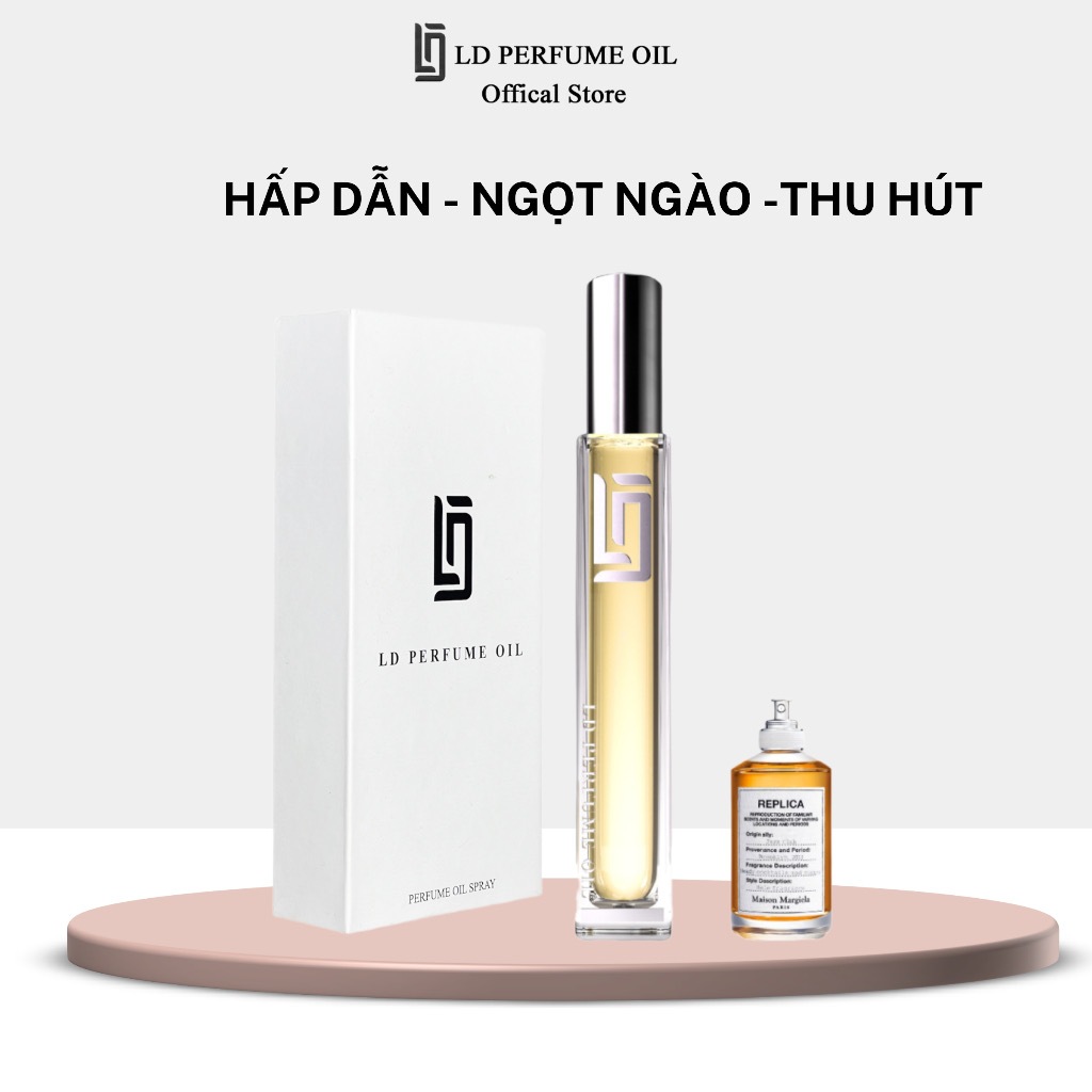 Tinh Dầu Thơm LD Perfume Oil Hương LD10 Jazz Club , Nước Hoa Nam Ngọt Ngào Thu Hút Chai Mini 12ml