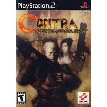 Đĩa game ps2 - Contra: Shattered Soldier ps2