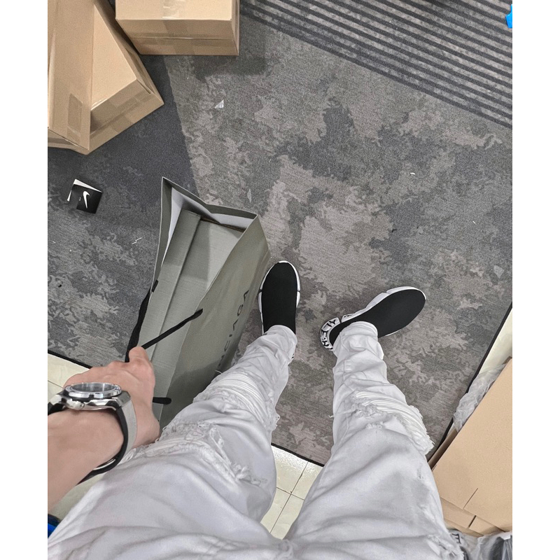 Giày Thể Thao Balencia Speed 2.0 Graffiti ‘Black’.Balen Đế Tách