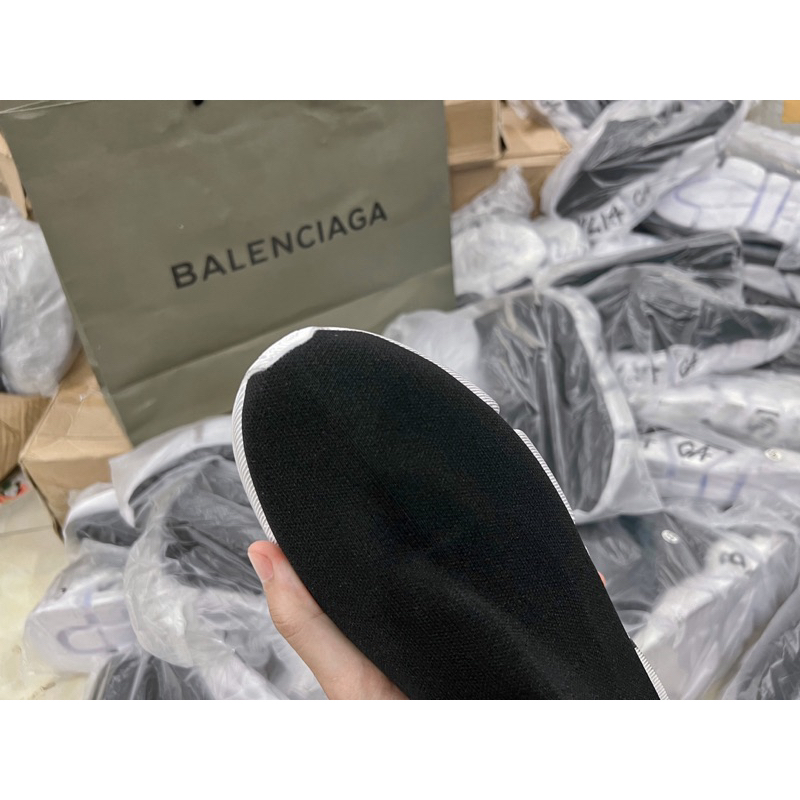 Giày Thể Thao Balencia Speed 2.0 Graffiti ‘Black’.Balen Đế Tách