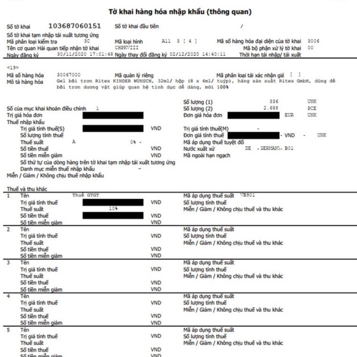 Combo Ritex tạo môi trường kinderwusch 4 tuýp 10 que canh trứng EMBOTT22