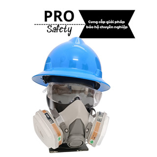 Mặt nạ 3m6200 phòng độc, khói độc mặt nạ phòng độc phun thuốc sâu thợ sơn thợ hàn thợ mộc thợ cơ khí