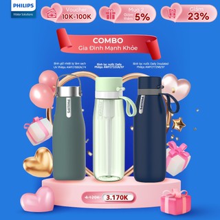 Combo 3 Bình Lọc Nước UV-LED AWP2788GN, Insulated AWP2772NB & Daily AWP2732GN (Xanh) Cho Gia Đình Khỏe Mạnh