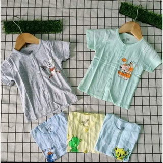 Áo cộc tay sơ sinh cài cúc nhiều mẫu thanh lý