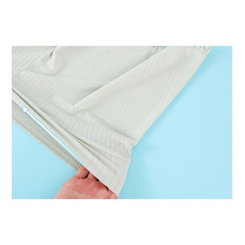 Quần Đùi Bầu Chất Lụa Mùa Hè Thoáng Mát Có Cạp Chun Điều Chỉnh Thoải Mái