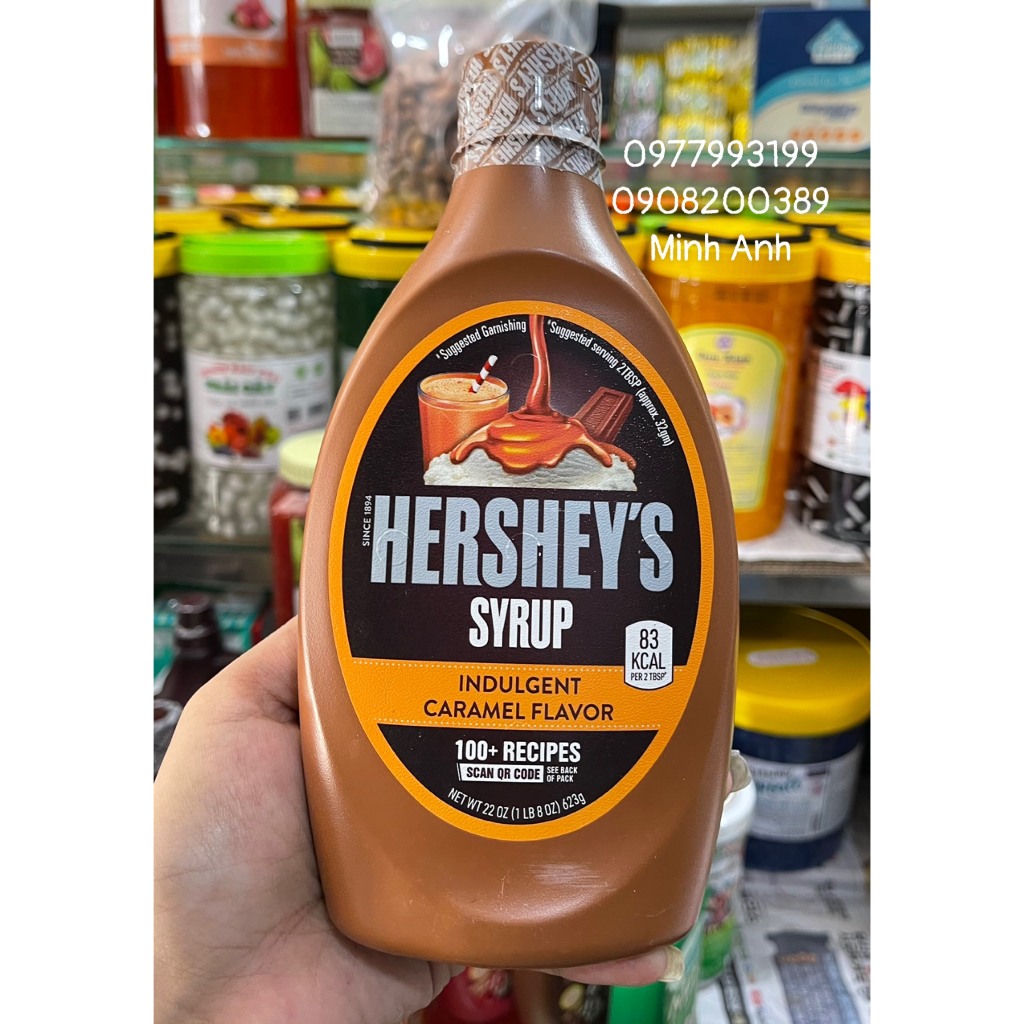 Sốt Hersheys Chai 623g - 1.36kg