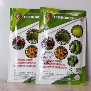 TRICHODERMA Trừ Nấm Bệnh, Ủ Phân, Cải Tạo Đất - Bột Hòa Tan - Gói 500 gr