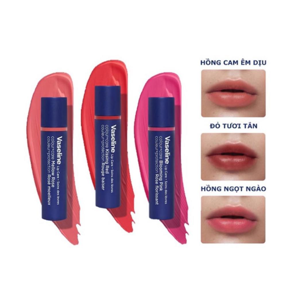 Son dưỡng Vaseline Lip Care Colour + Care 3g