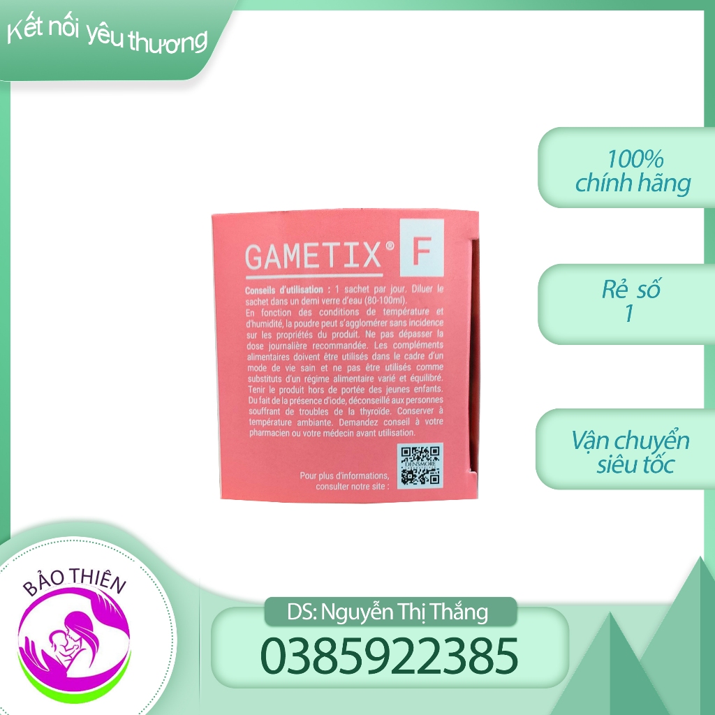 Gametix f  mẫu  mới
