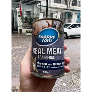 Pate cho mèo lớn Snappy tom lon 400g (Đủ 4 Vị)
