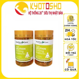 Viên uống mầm đậu nành Super Lecithin 1200mg Úc 100 viên