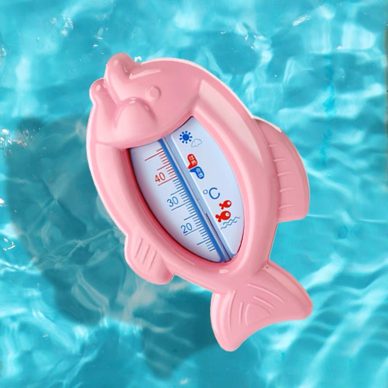 Nhiệt kế đo nước tắm cho bé hình cá Jasmine Baby đo nhiệt độ chính xác