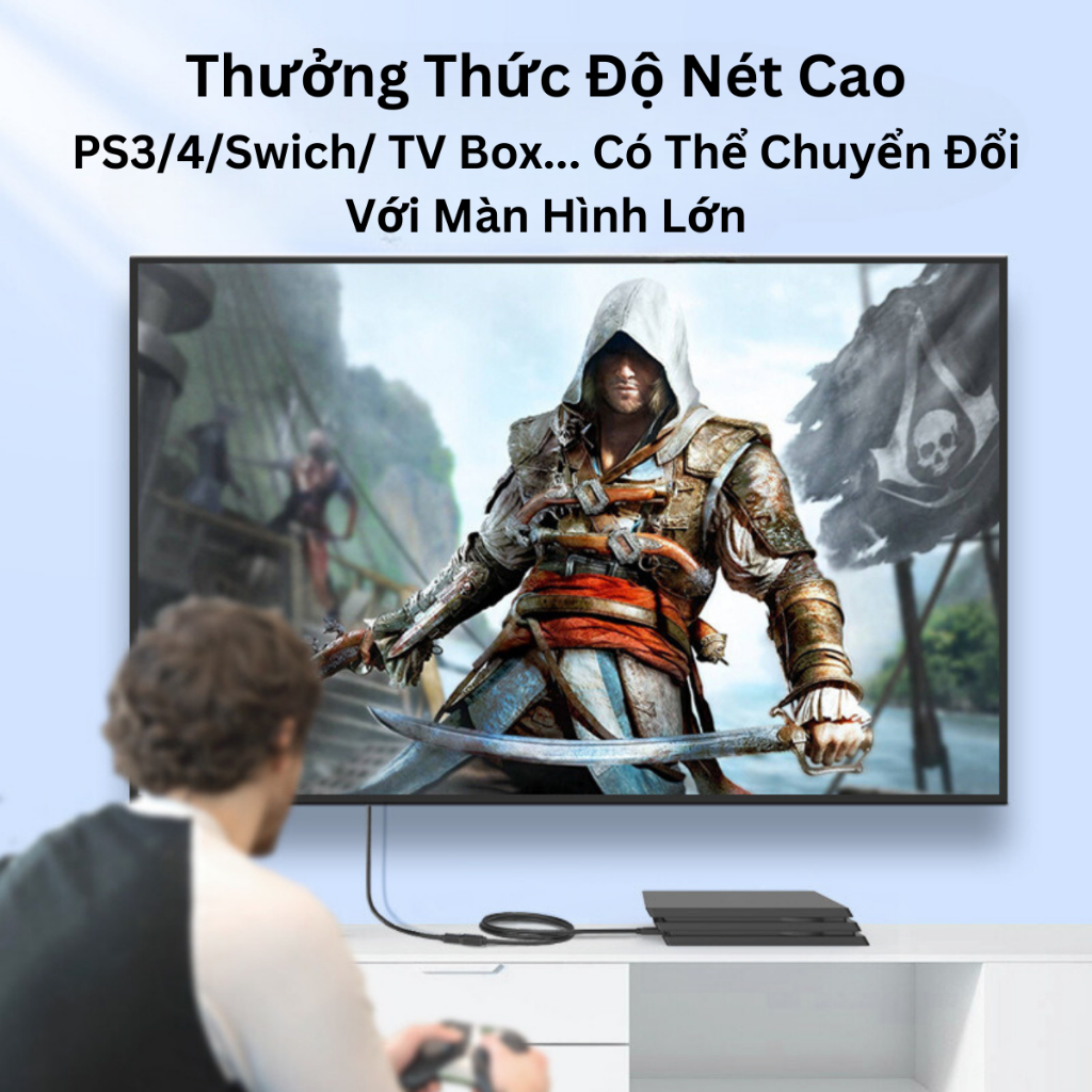 Dây nối dài HDMI, cáp HDMI nối dài HDMI 2.0 4K@60Hz UGREEN Cao Cấp, Chính Hãng, Bảo Hành 12 Tháng