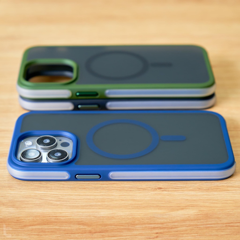 Ốp lưng viền phối màu chống sốc WIWU Air Shield Case cho IPhone 15 Pro / 15 ProMax. Hỗ trợ sạc không dây