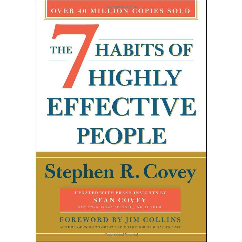 Sách Ngoại văn:    The 7 Habits Of Highly Effective People: 30th Anniversary Edition