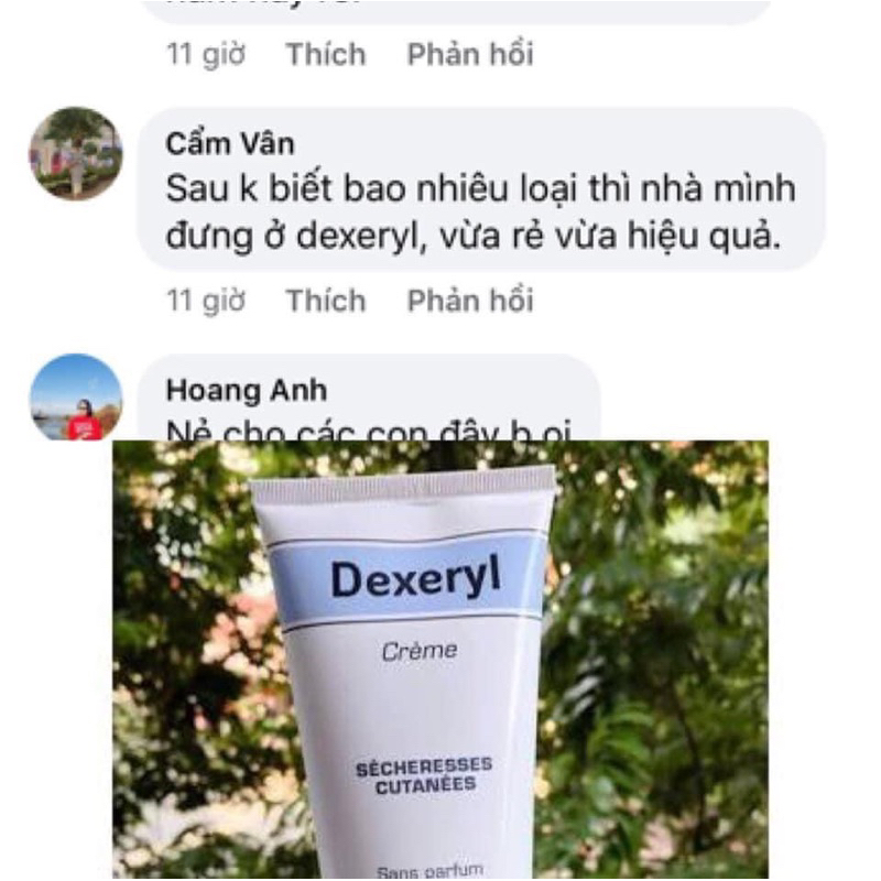 ĐỦ BILL- Kem Nẻ Dexeryl Pháp Chính Hãng