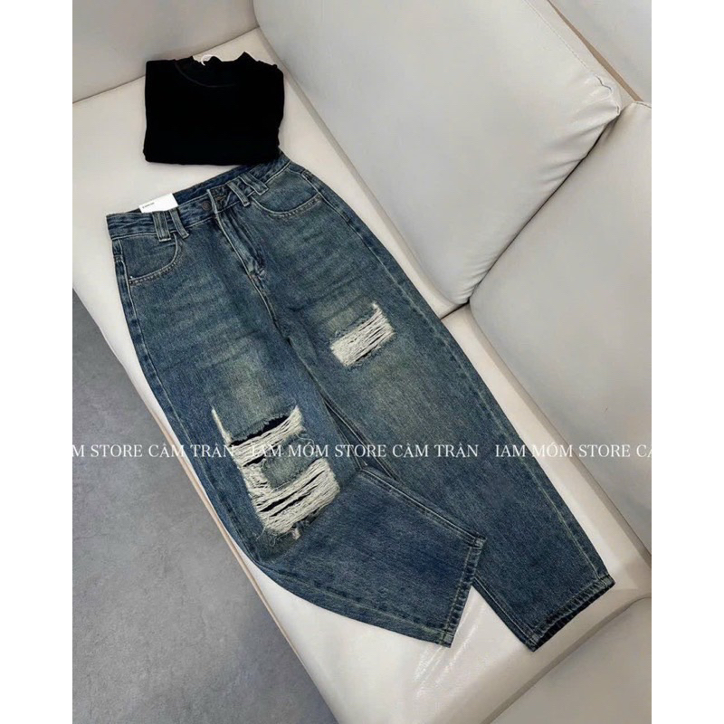 MÃ 1106 -1104 QUẦN BAGGY RÁCH GỐI NEW