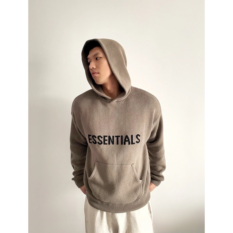 Áo hoodie len Essentials
