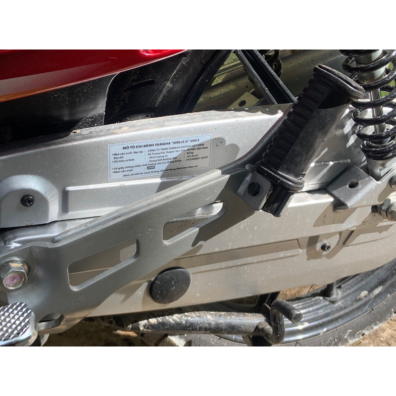 Tem thông số Sirius đời đầu 1999-2005