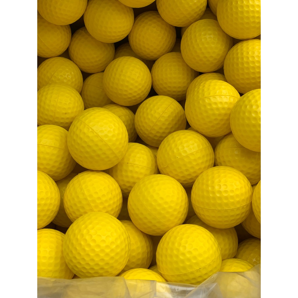 BÓNG CAO SU -  NHỰA GIẢM LỰC - TẬP GOLF TRONG NHÀ