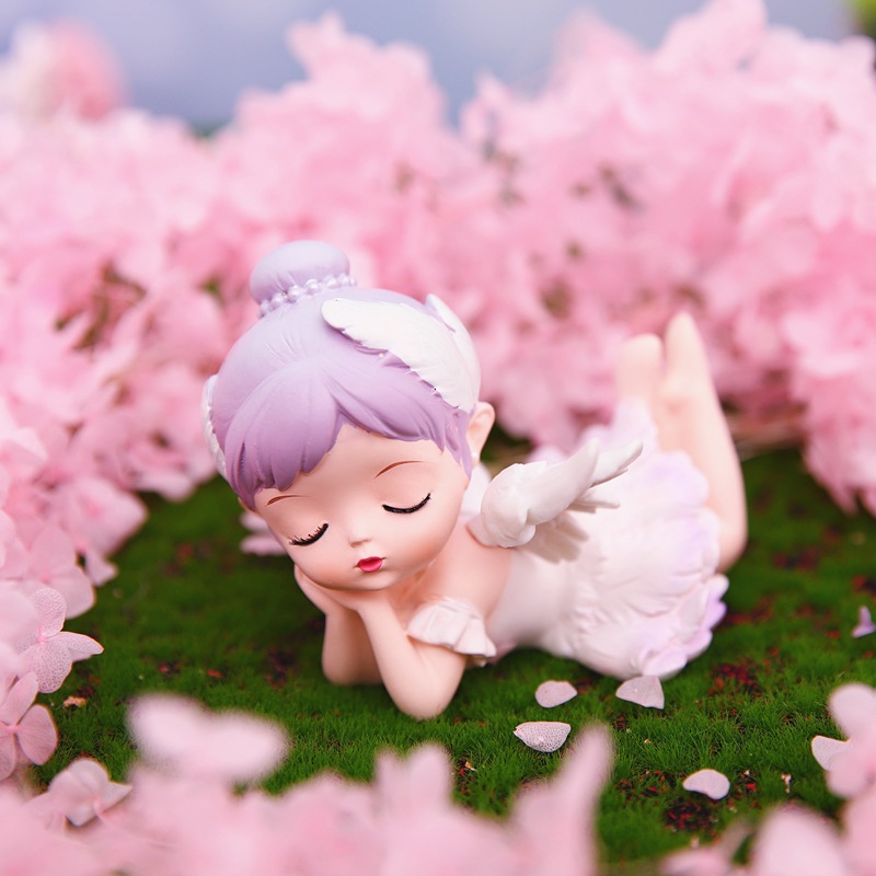 Thiên Thần trang trí tap lô ô tô, trang trí bàn làm việc, góc học tập, Diy