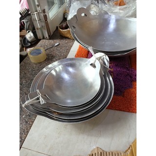 Chảo Nhôm Máy Bay - dùng làm cơm cháy, kho quẹt, bánh xèo 23cm