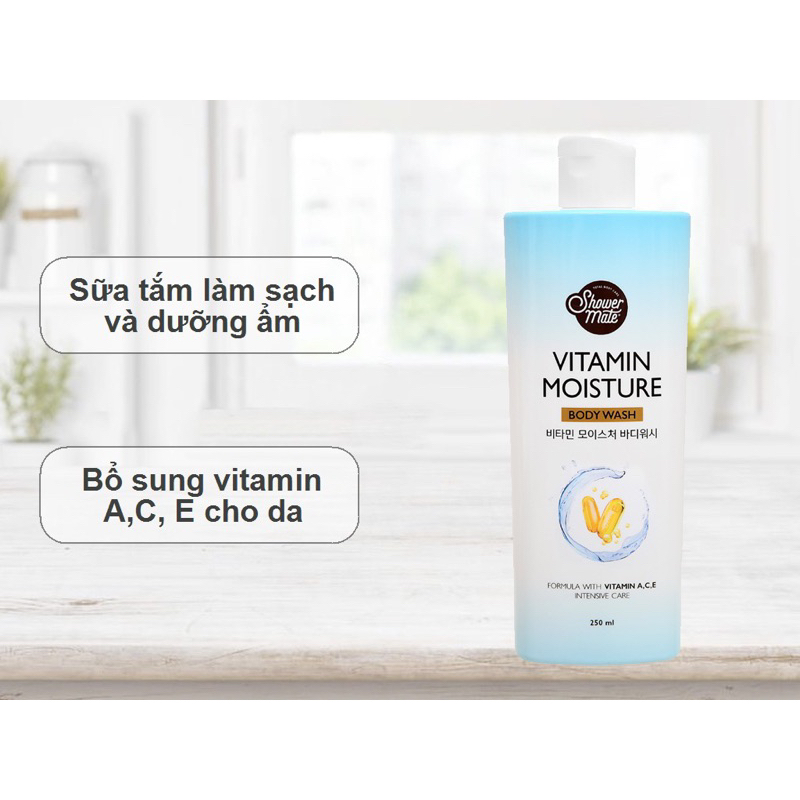 Sữa tắm dưỡng ẩm Shower Mate 250ml