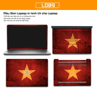 Dán Skin hình cờ tổ quốc cho các loại laptop hiệu PSKIN