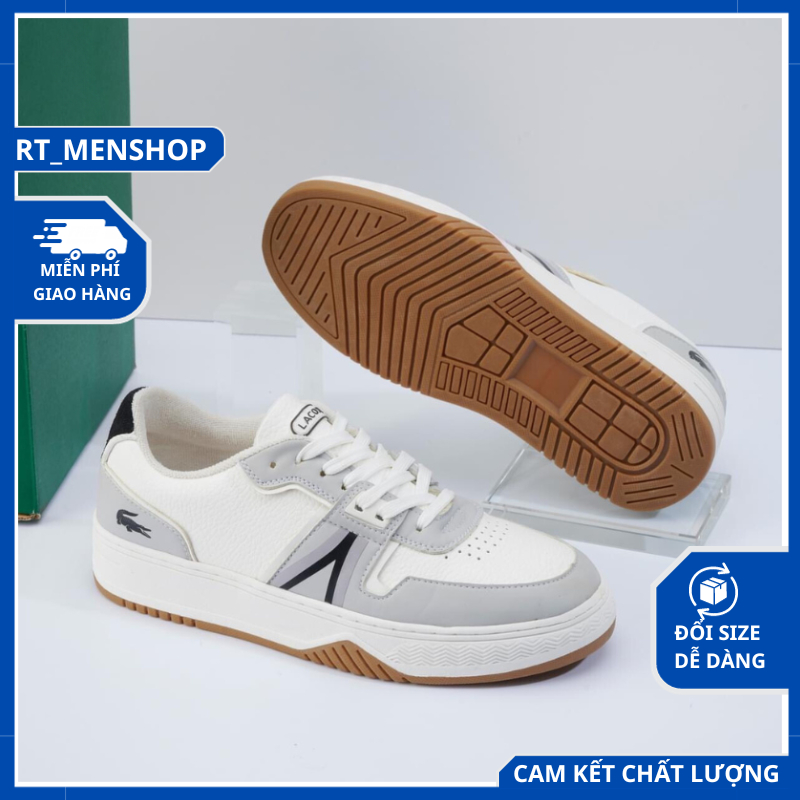 Giày thể thao nam (full bill box) sang trọng thời trang, giày La.c.os.te hai màu đủ size 38-43