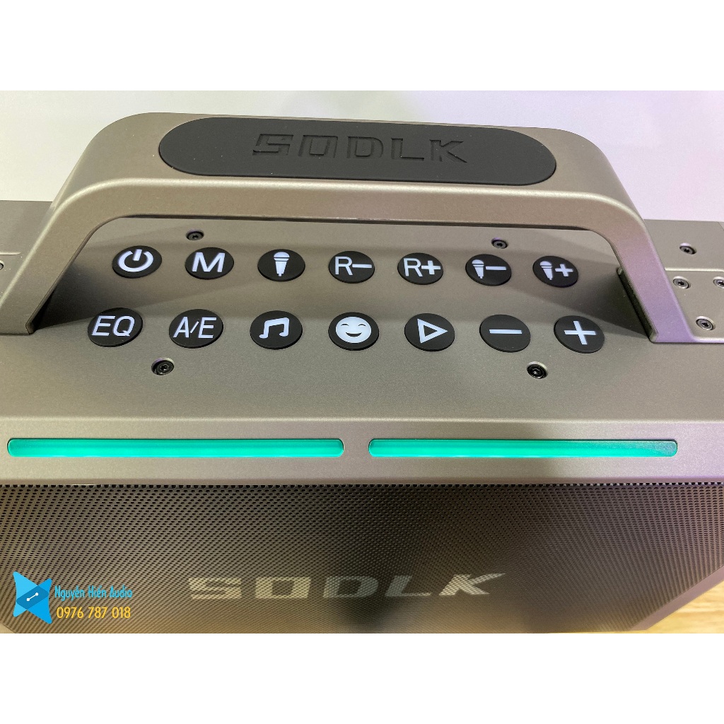 Loa Sodlk S1115 Bluetooth 5.0, siêu trầm 200W Hifi Audio  tặng kèm 01 balo chống sốc