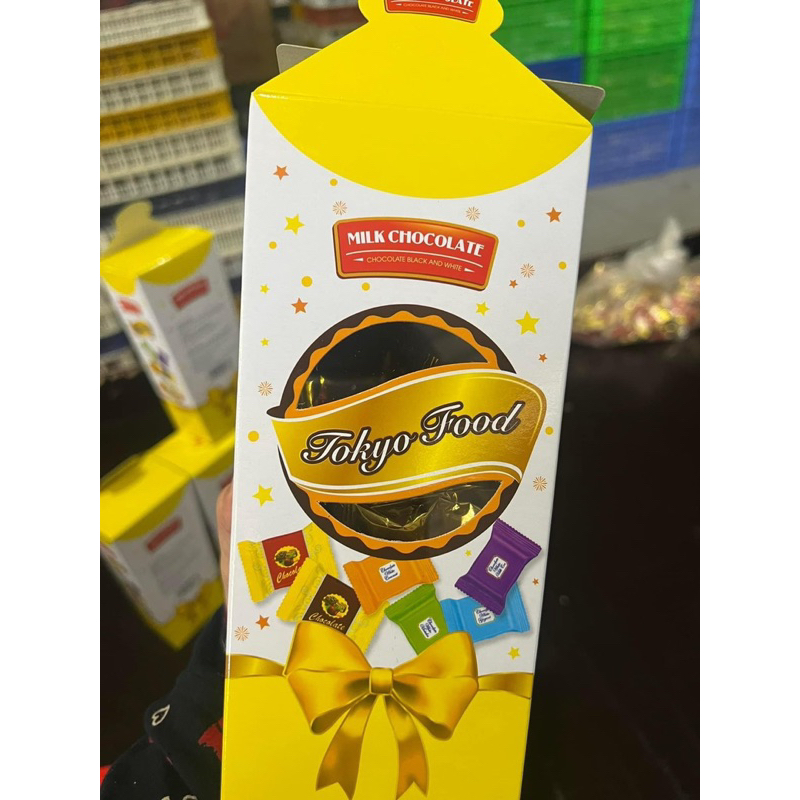 Kẹo mềm cafe sữa dừa Tokyo Food - gói quà Tết siêu đẹp