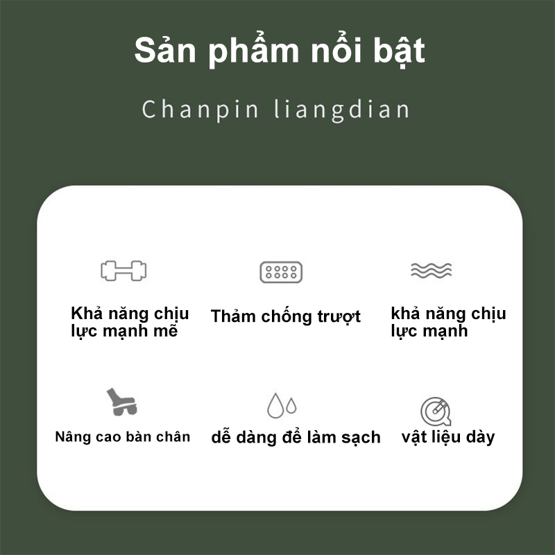 Ghế Gác Chân Massage, Ghế Kê Chân Công Thái Học Cho Dân Văn Phòng, Sinh Viên, Chơi Game Mát Xa Thư Giãn, Chắc Chắn