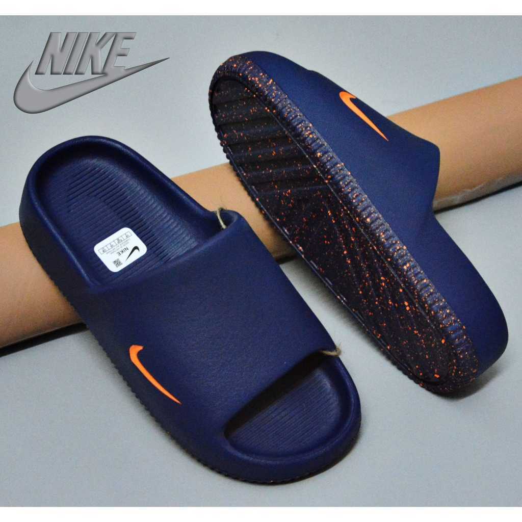 Chính hãng dép đúc Calm Slide full size nam nữ, đế cao su EVA 2 màu chấm sơn siêu nhẹ, mẫu mới hot trend 2023